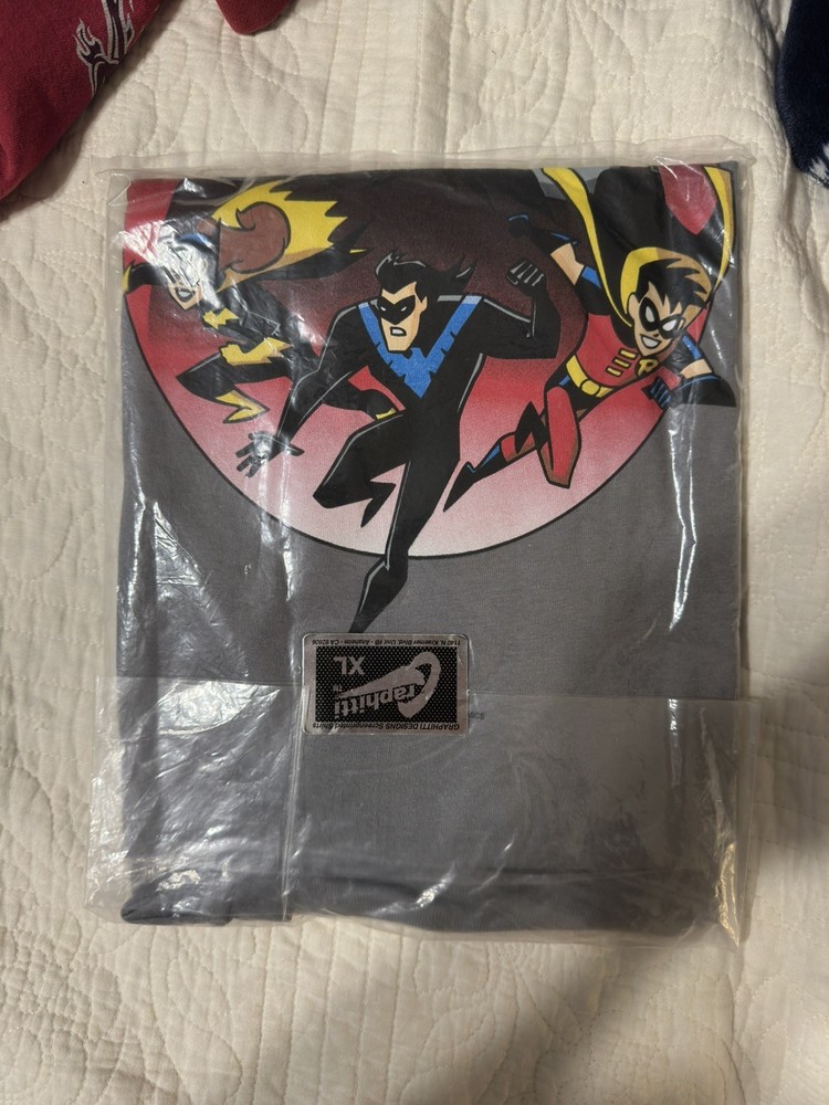 Vintage Batman The Animated Series 1998 New Adventures Of Batman And Robin XL