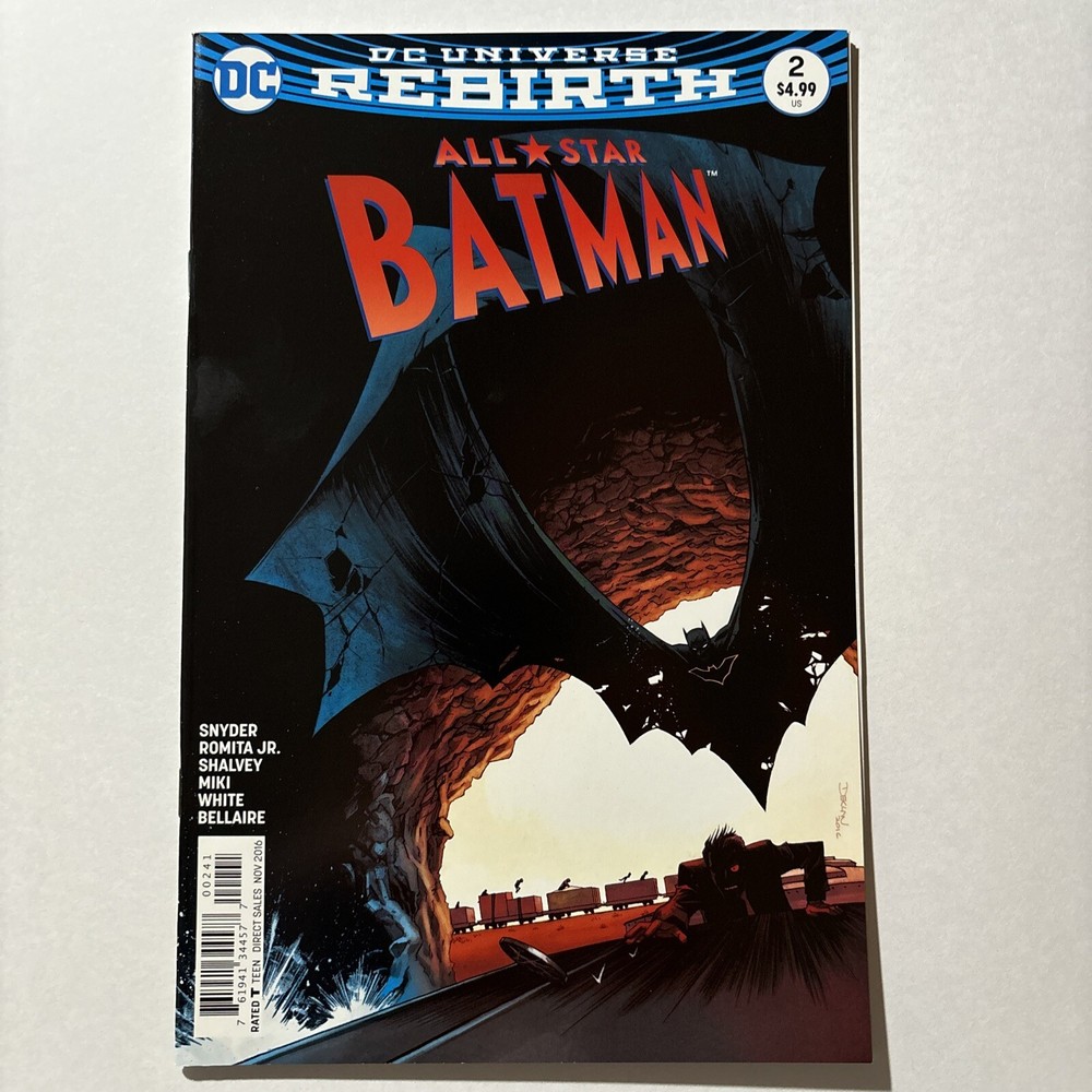 All Star Batman #2D Shalvey Variant ✅ Scott Synder 2016 ✅ Combined Shipping B&B