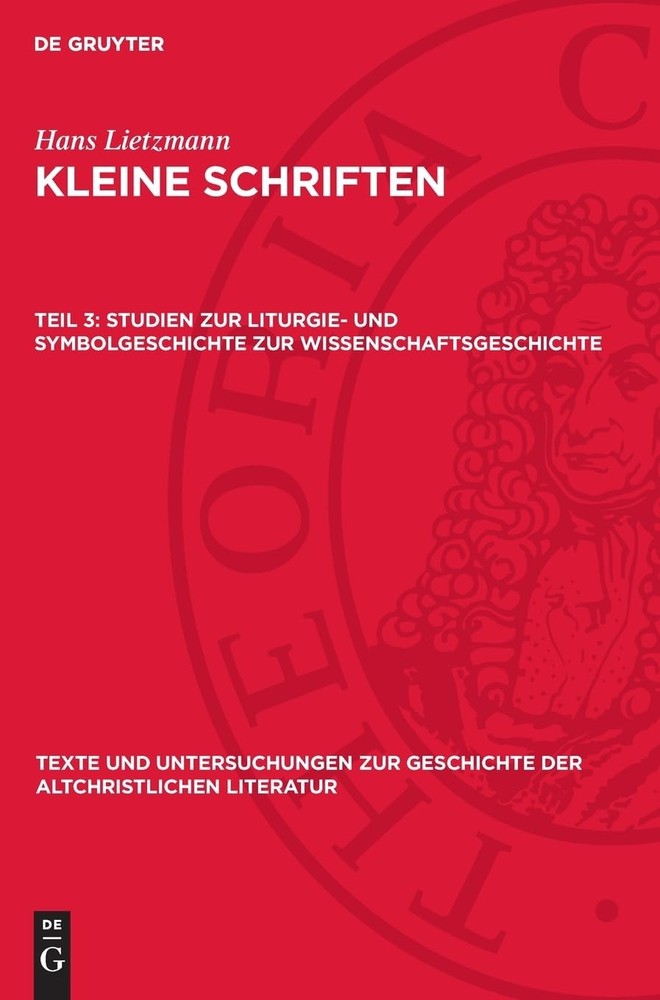 Hans Lietzmann Studien Zur Liturgie- Und Symbolgeschichte Zur Wissens (Hardback)Another great item from Rarewaves USA | Free delivery!