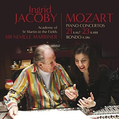 Mozart Jacoby Academy Of St Martin In The Fields Piano Concertos New CD-image