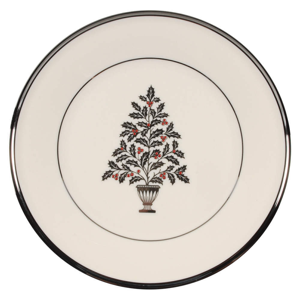 Lenox Solitaire Christmas Accent Salad Plate 932013-image
