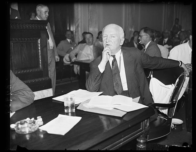 Joseph P. Tumulty Washington DC 1920s Utilities Fees Testimony Hearing