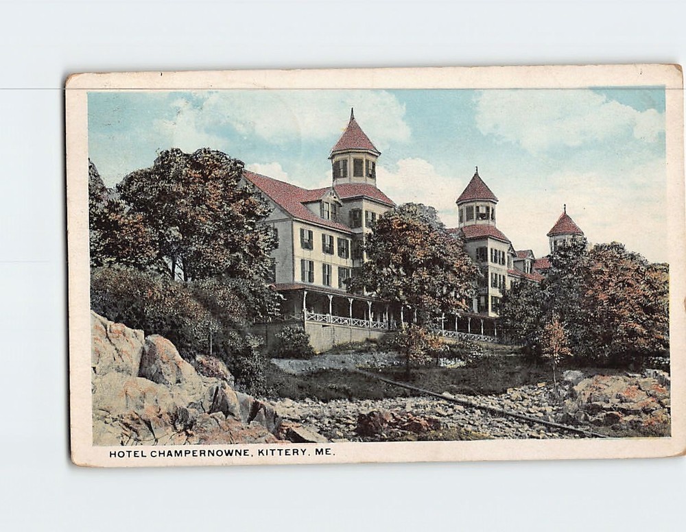 Postcard Hotel Champernowne Kittery Maine USA