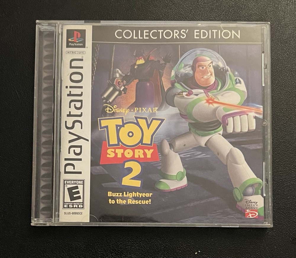 TESTED Toy Story 2 Buzz Lightyear to the Rescue Collector’s Edition PS1 CIB