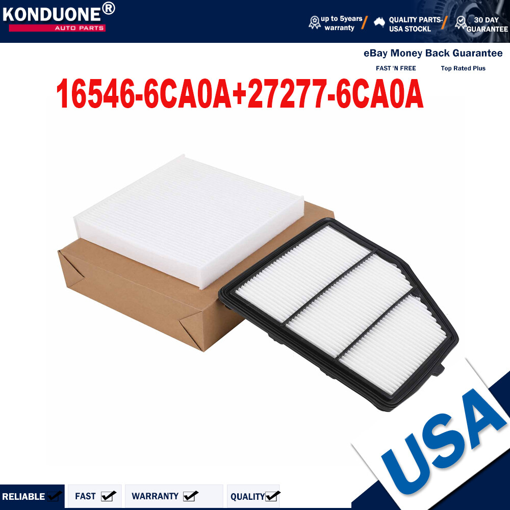 High-Quality Engine & Cabin Air Filter for 2019-2024 Nissan Altima 2.5L Fast Shipping
