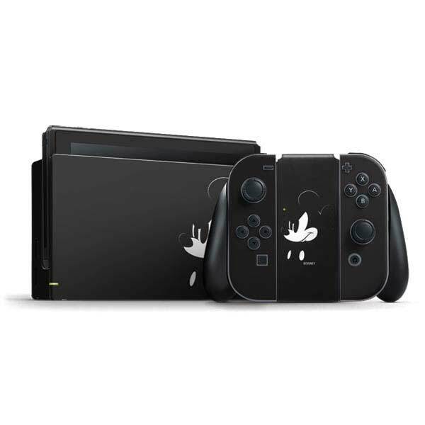 Mickey Mouse Nintendo Switch Bundle Skin - Mickey Mouse Jet Black