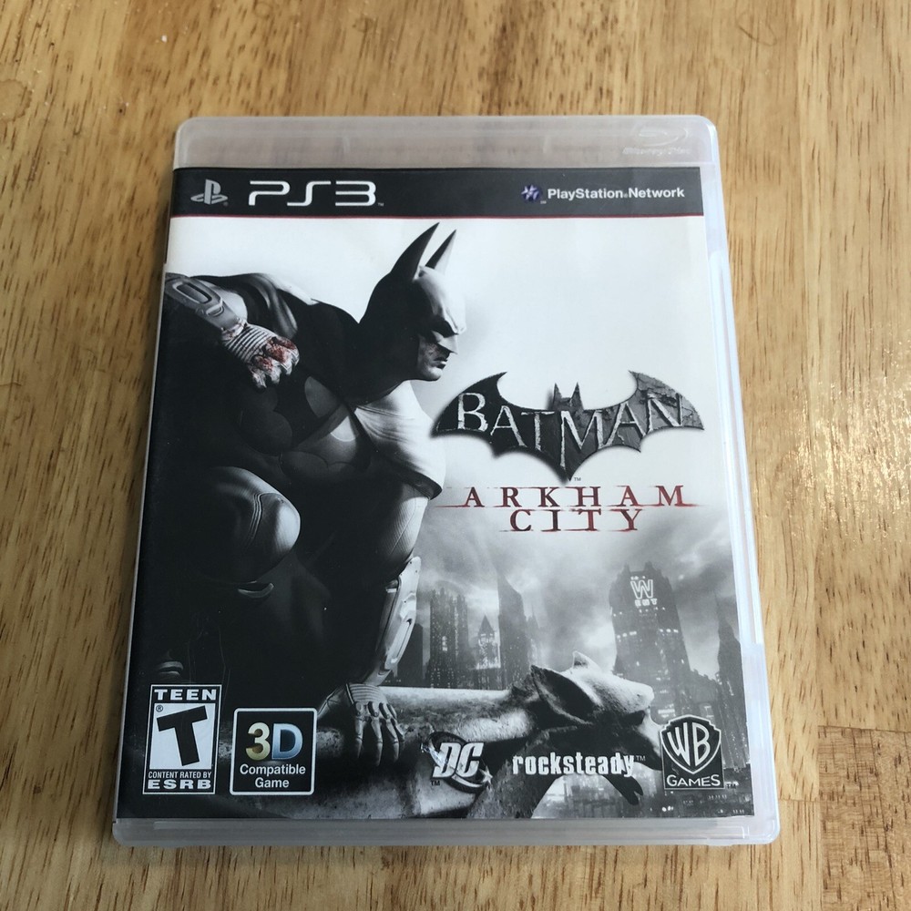 Batman Arkham City PS3 PlayStation 3 Complete CIB