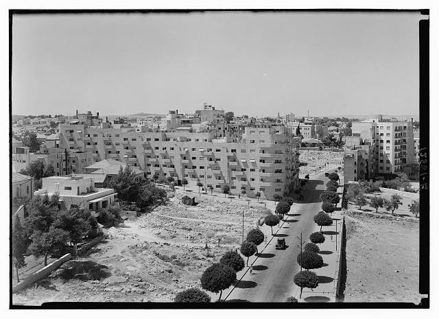 Photo:Jerusalem Palestine 1940s Western Section Cyclorama City View