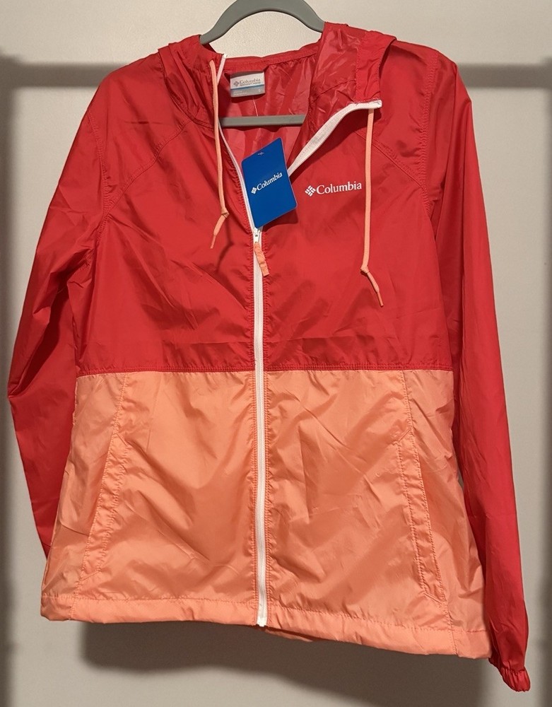 NEW Columbia Center Ridge Windbreaker Rain Jacket Women’s Small
