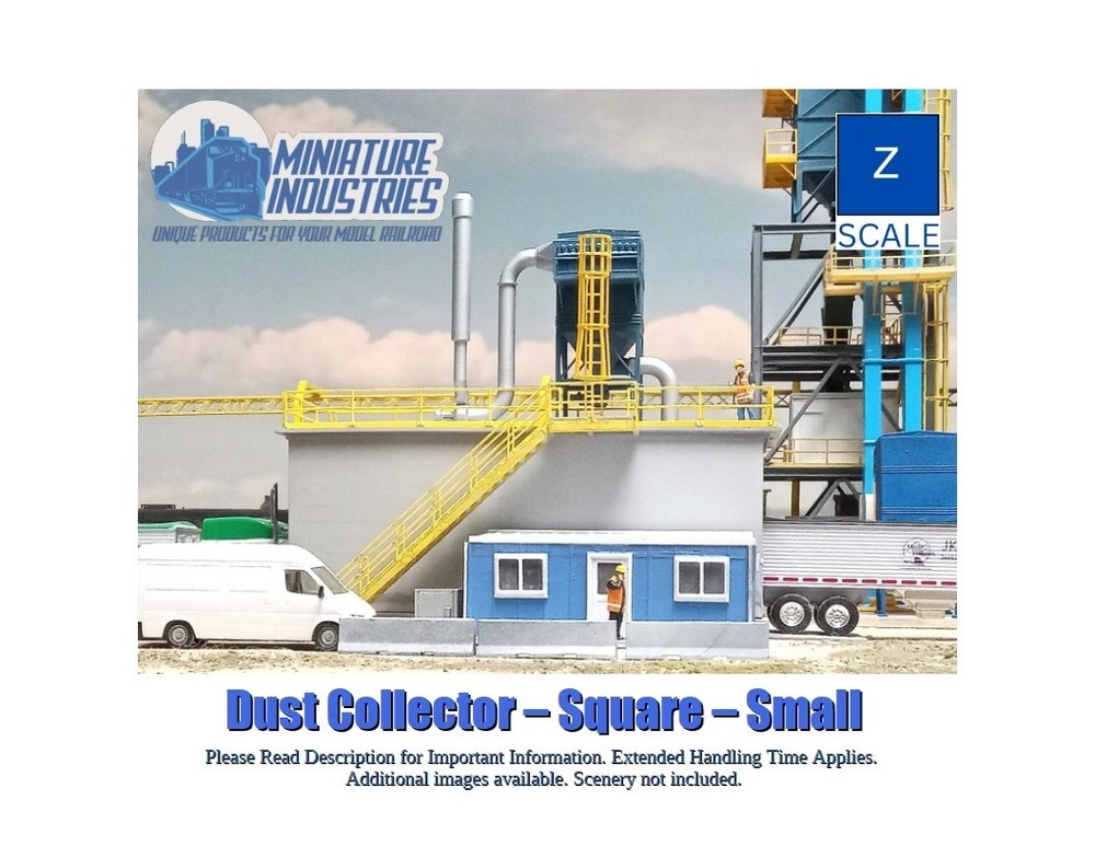 Z Scale Dust Collection Sq. S. Kit for Grain Elevator Structures 1:220