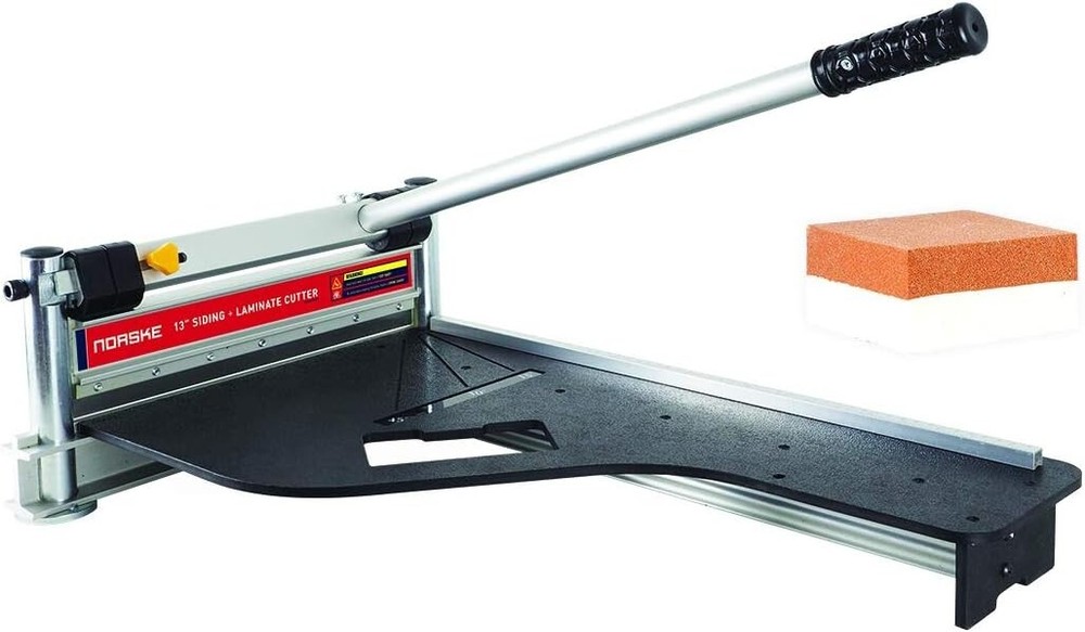 Professional Laminate Flooring Cutter with Extended Handle and Miter Gauge
