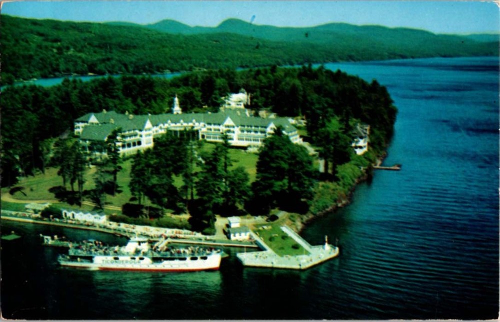 Sagamore Hotel Adirondacks - Bolton Landing - Lake George New York NY BJ9555
