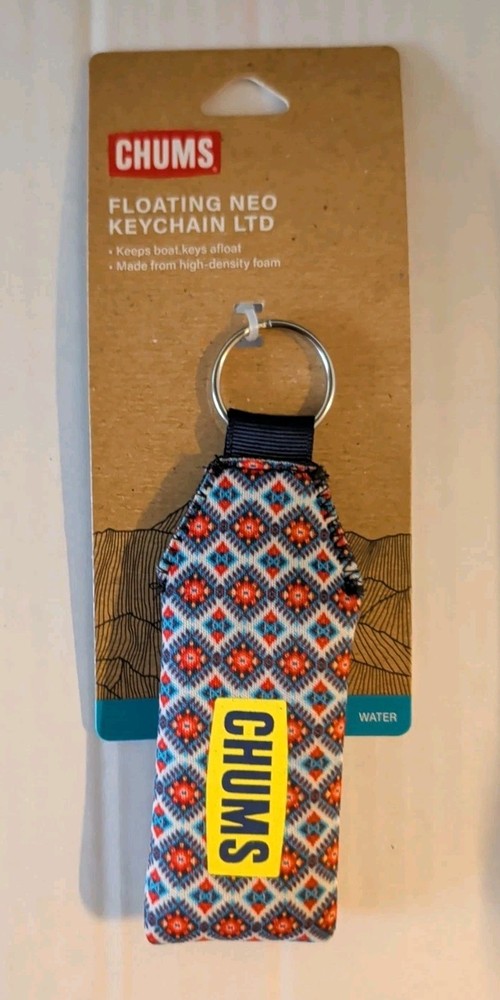 Chums Floating Neo Keychain LTD Boat Keys, Water Sports Boating NEW