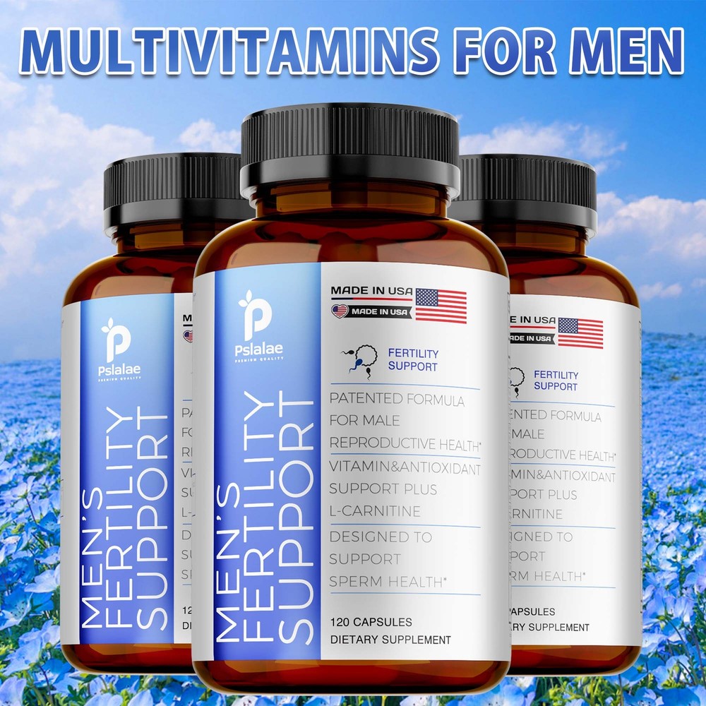 Men's Fertility Boost for Semen Volume Sperm Count Energy Vitality