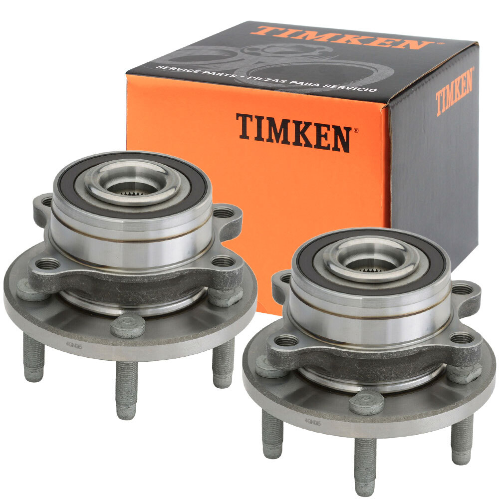 TIMKEN Front Wheel Bearings Hub Set Assembly for Ford Explorer 2015-20 HA590446