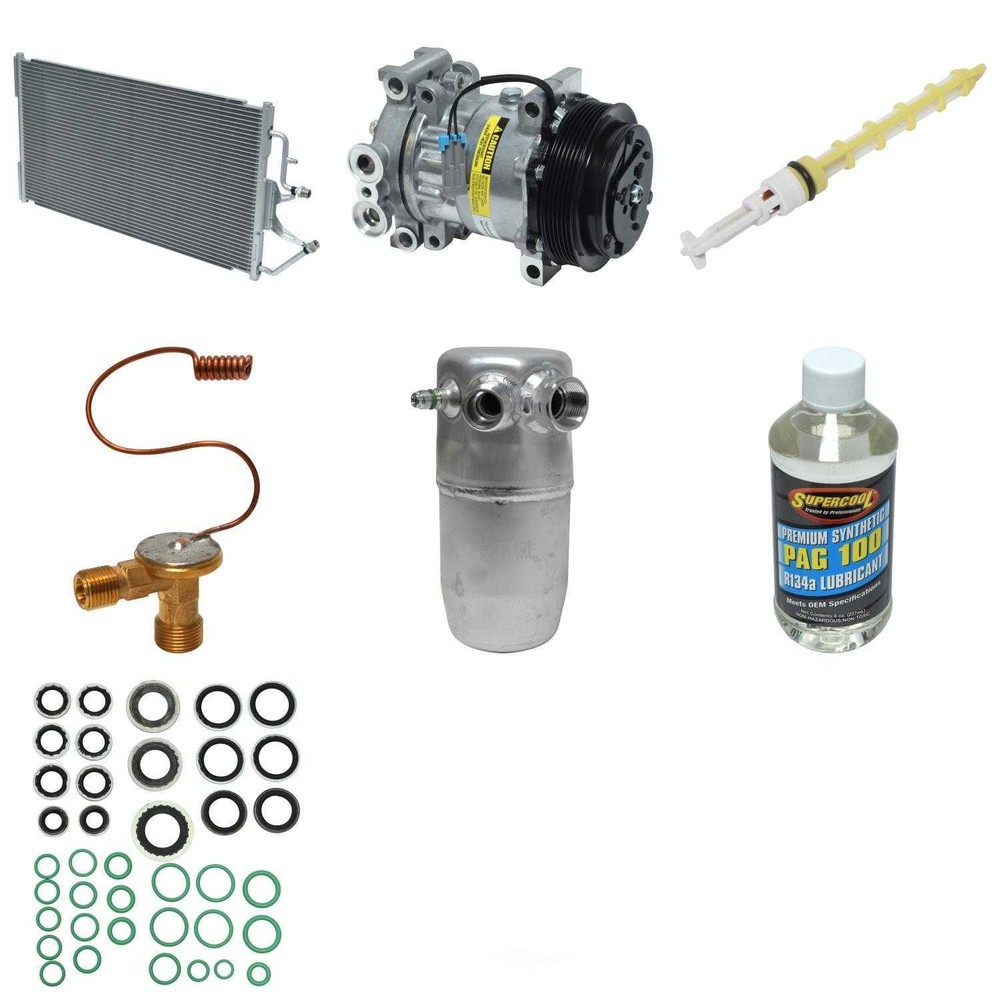 A/C Compressor Kit with Condenser Replacement UAC KT 6259A