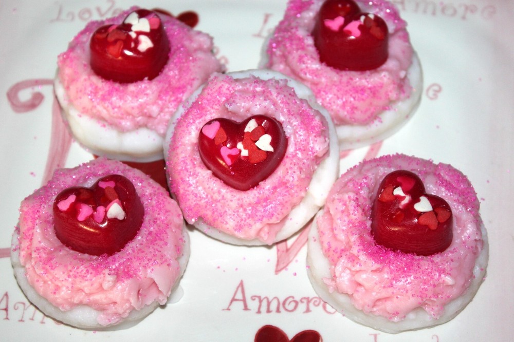 Cherry Marshmallow Scented Valentine's Heart Wax Melts