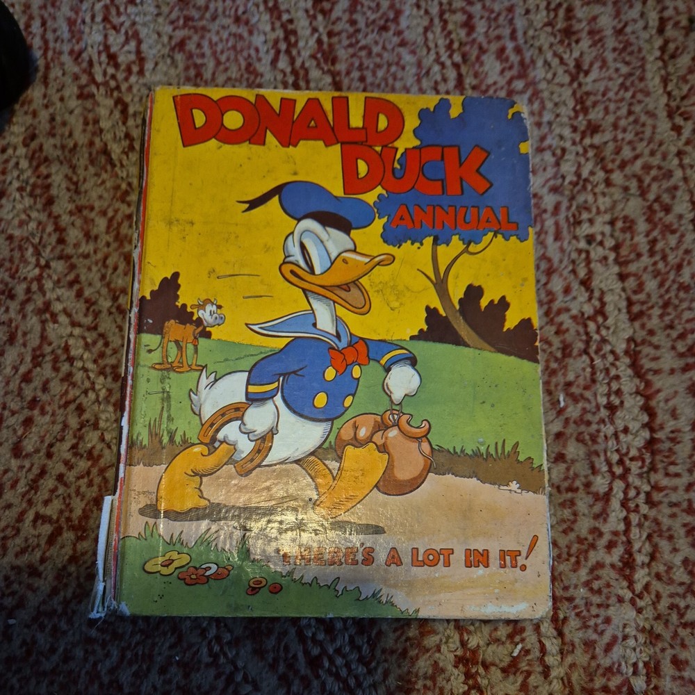 Donald DUCK ANNUAL 1938 Fair Condition RARE