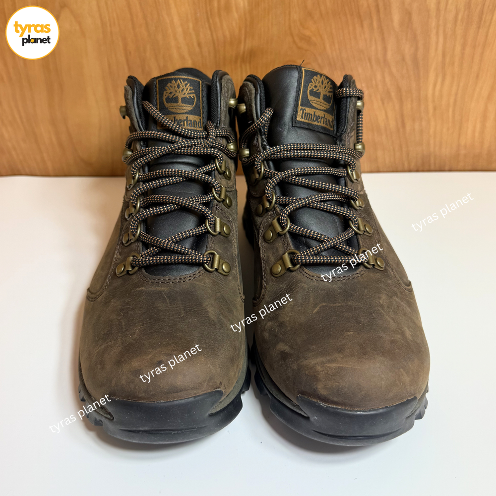 Timberland Men's Mt. Maddsen Mid Leather Waterproof Hiking Boots Trail Size 10.5