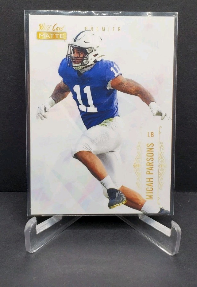 2021 Wild Card Matte #MBC-18 Micah Parsons Retail White