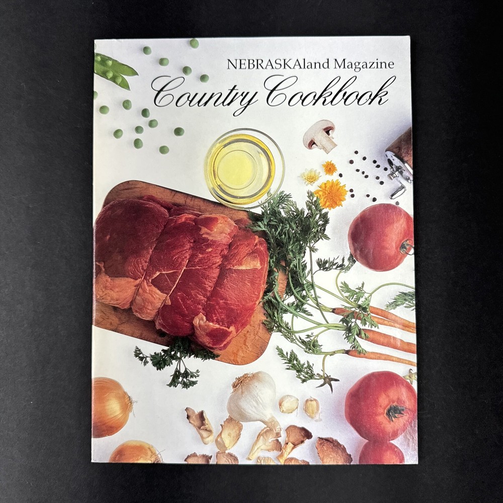 Vintage 1988 NEBRASKAland Magazine Country Recipes Cookbook Cooking Cook Book