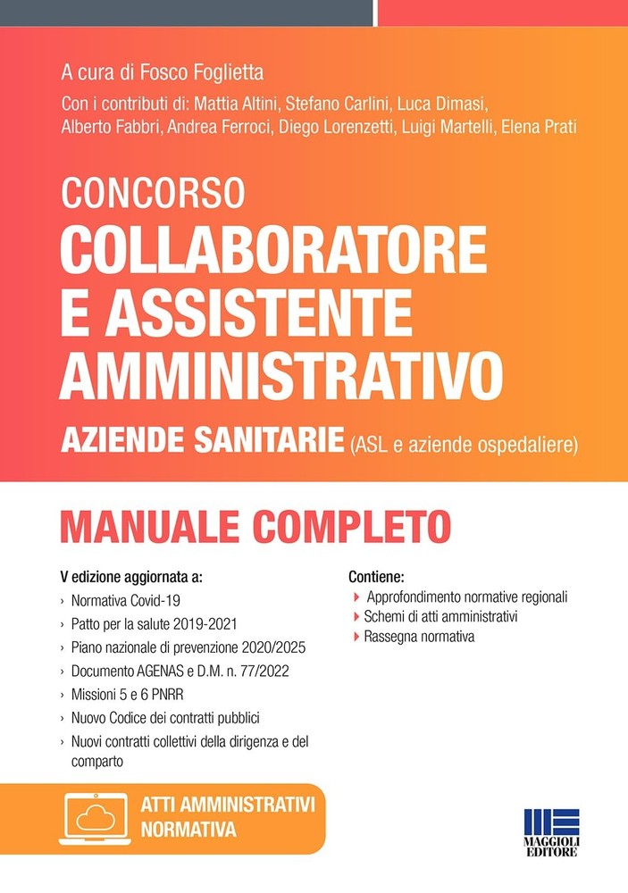 Fosco Foglietta Concorso Collaboratore e Assistente amministrativo A (Paperback)