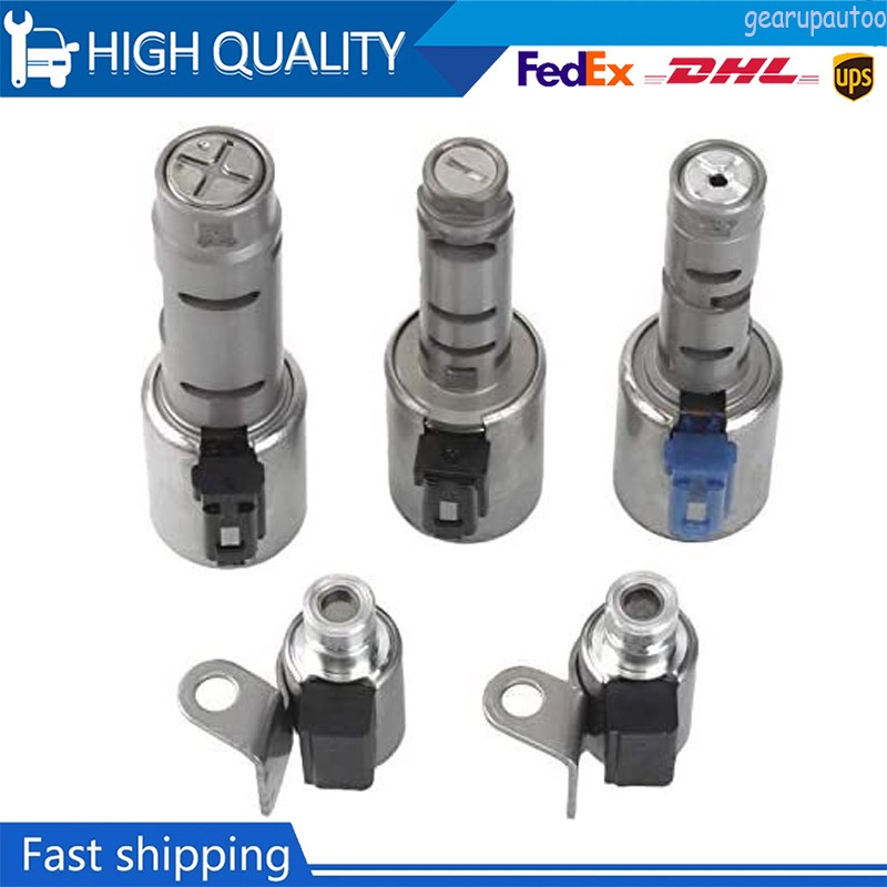 5PCS Set K313 CVT Transmission Solenoid Kit For TOYOTA COROLLA 1.8L 2.0L 2014-ON
