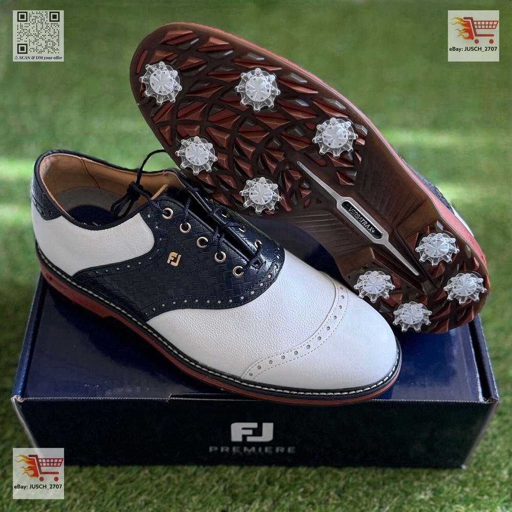 FootJoy Wilcox US Open Golf Shoes Sneaker ⛳️US 10.5 Pinehurst Red Clay Saddle