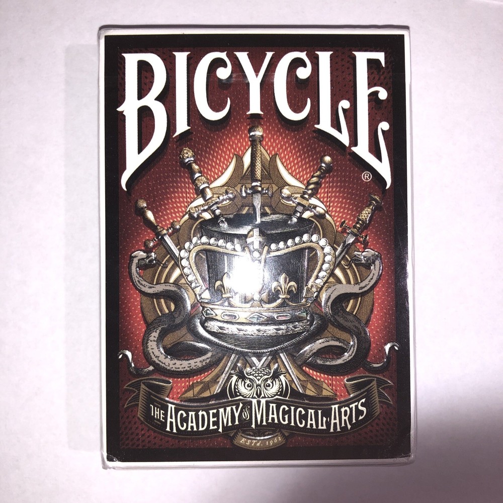 The Academy Of Magical Arts Magic Castle Playing Card Deck - Bicycle New Sealed-image