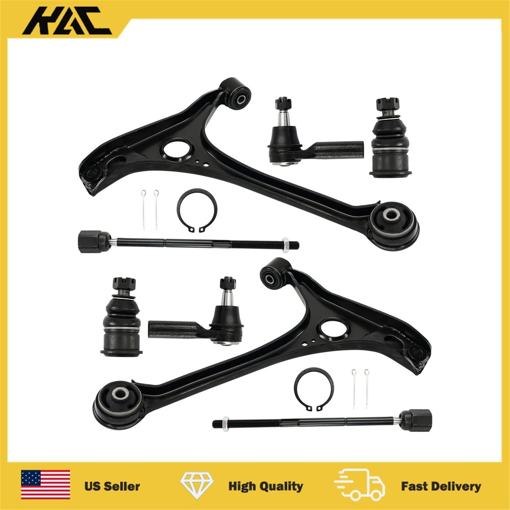 8x Front Control Arms + Ball Joints For Mercury Sable 98-2005 Ford Taurus 98-07