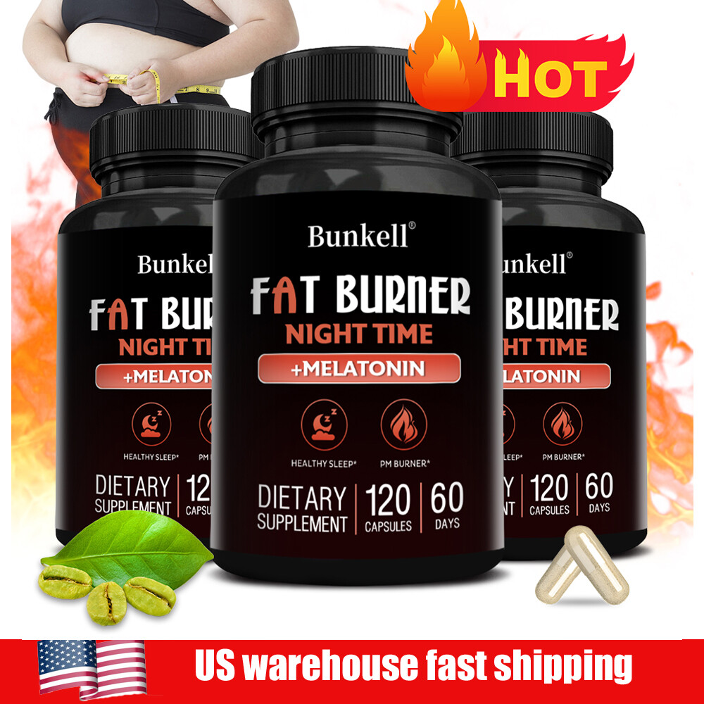 Fat Burner – White Kidney Bean –Weight Loss,Appetite Suppressant,Detox 120 Caps