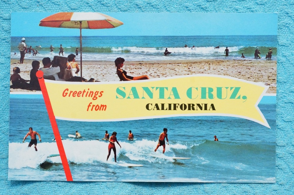 Greetings from Santa Cruz, California - Postcard