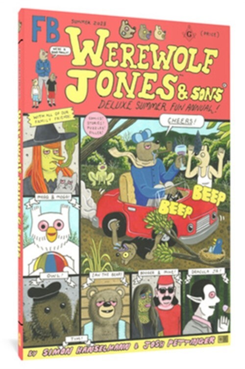 Werewolf Jones & Sons Deluxe Summer Fun Annual (Hardback or Cased Book)