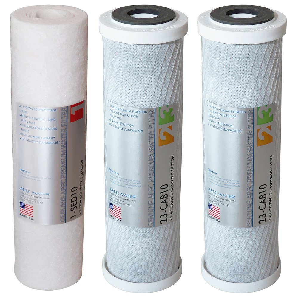 Systems ULTIMATE Series US Made Stage 1, 2 & 3 Filter For Undersink System(FI...