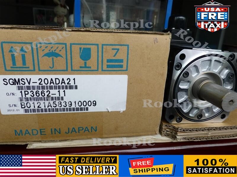 安川 Sgmsv-20Ada21 伺服电机 1 件全新加急运输 Sgmsv20Ada21-
