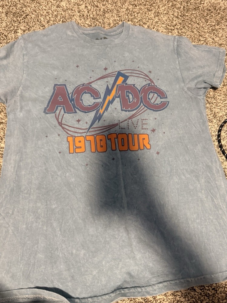 Ac/Dc tour shirt 1978