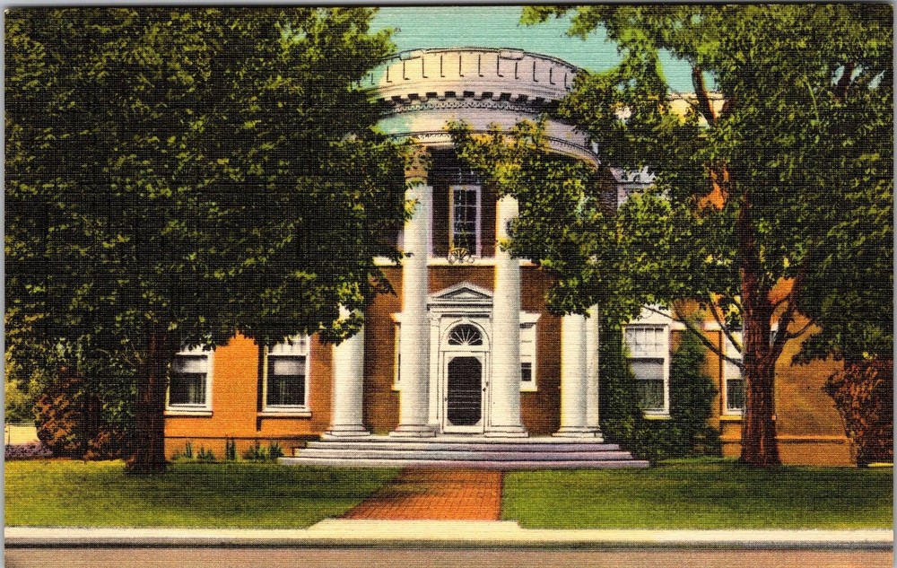 Santa Fe NM-New Mexico, Governor's Mansion, Outside, Vintage Postcard