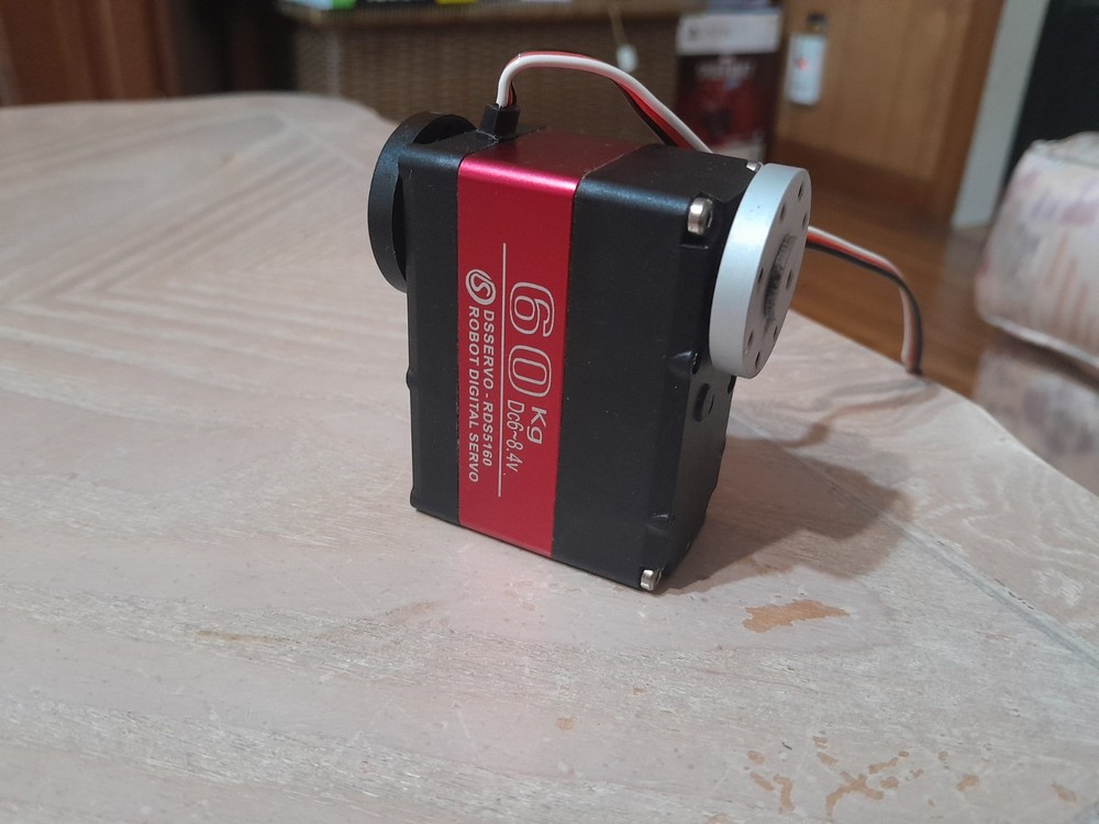 60KG Robot Servo Motor High Torque Stainless Steel Gear Digital Steering Larg...