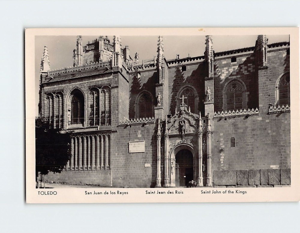Postcard Monasterio de San Juan de los Reyes Toledo Spain