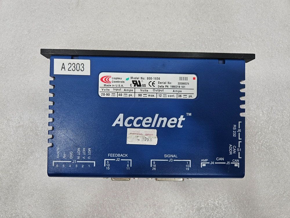 Copley Controls Accelnet 800-1656 Amplifier Servo Drive