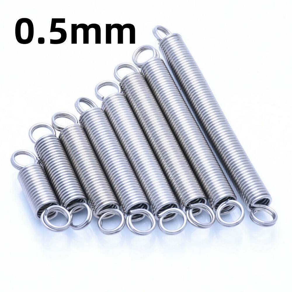 Stainless Steel 0.5mm Expanding Tension Extension Springs
