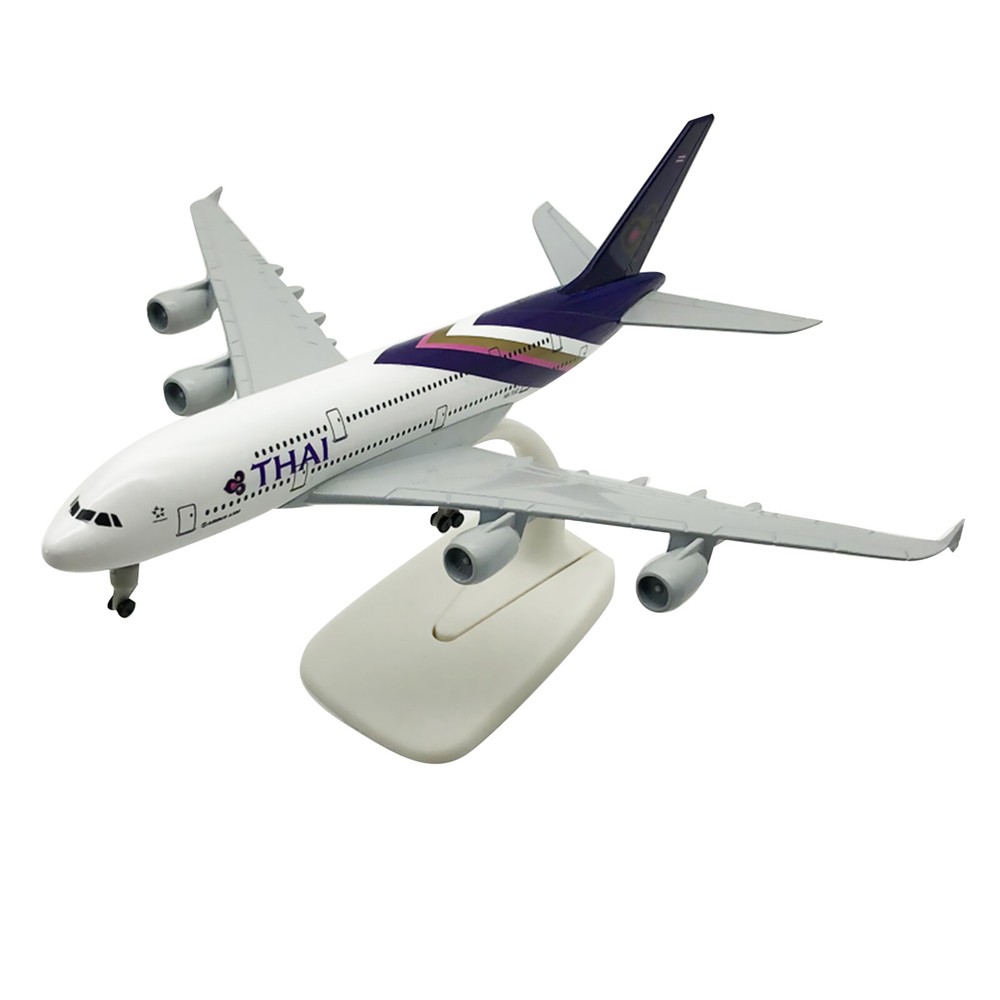 1/400 Scale 20cm Aircraft Thai Airways A380 Alloy Plane Model,Plane Souvenir