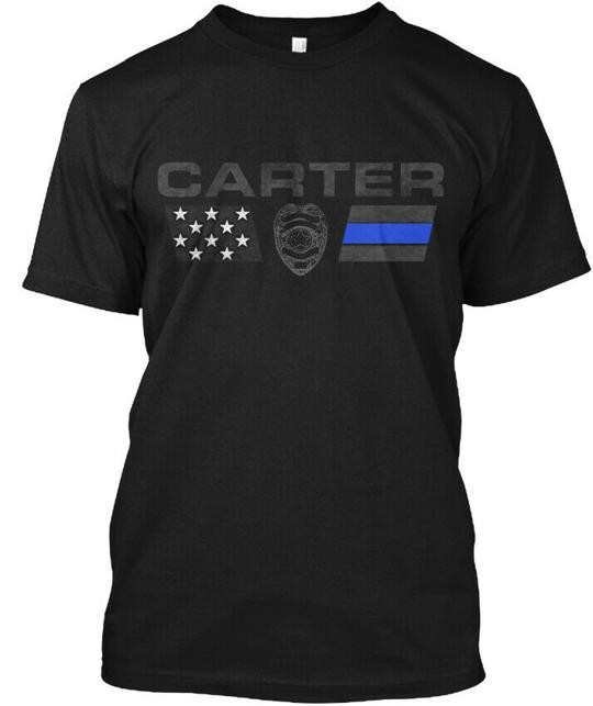 Carter Family Police T-Shirt Made in the USA Size S to 5XL