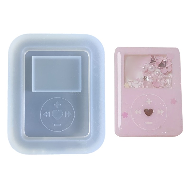 Epoxy Resin Shaker Mold Silicone for Pendant Charms DIY Quicksand Casting