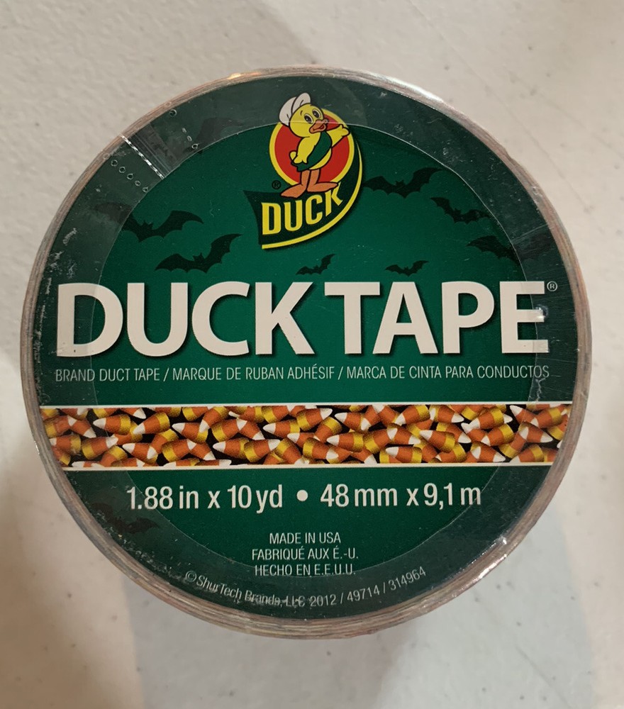NEW Duck Tape Patterned - Candy Corn NIP (Discontinued) Halloween