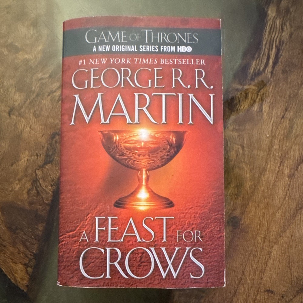 George R. R. Martin A Feast for Crows ASOIAF Book 4 Paperback 2005 English