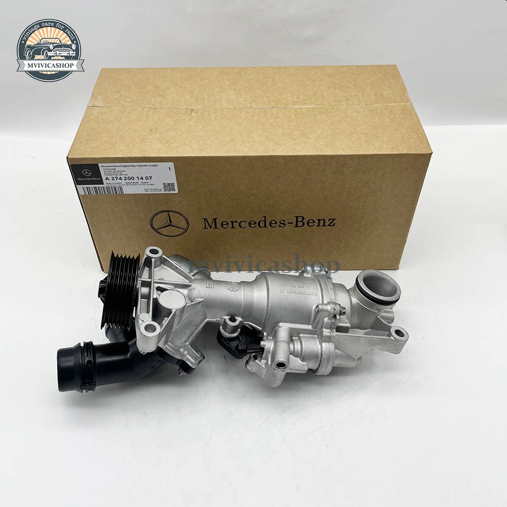 For Mercedes-Benz W205 C300 2.0L I4 Engine Water Pump A2742001407 2015-2018 NEW