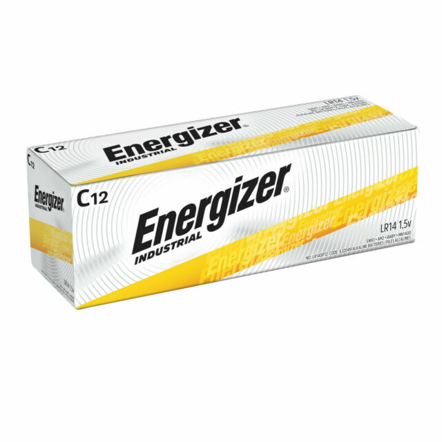 Energizer EN93 1.5V 8350 mAh Industrial Alkaline C Battery