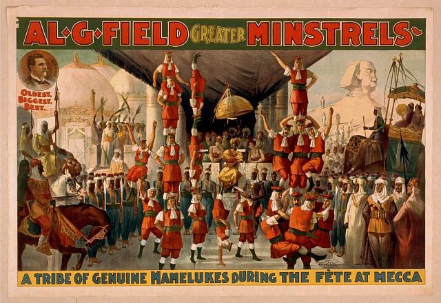 Photo:Buffalo NY Al G Field Greater Minstrels 1900s Mecca Mamelukes Poster