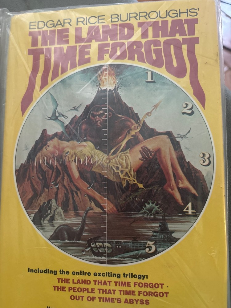 The Land That Time Forgot Edgar Rice Burroughs HC Book Club Edition With DJ VG-
